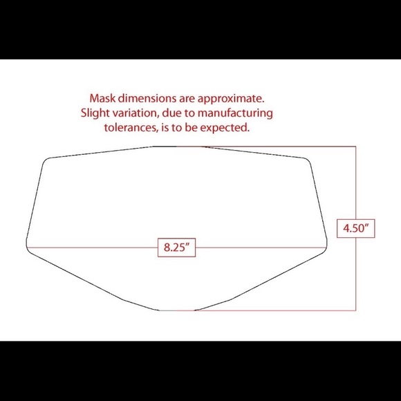 Texas Longhorn Face Mask - Picture 2 of 2